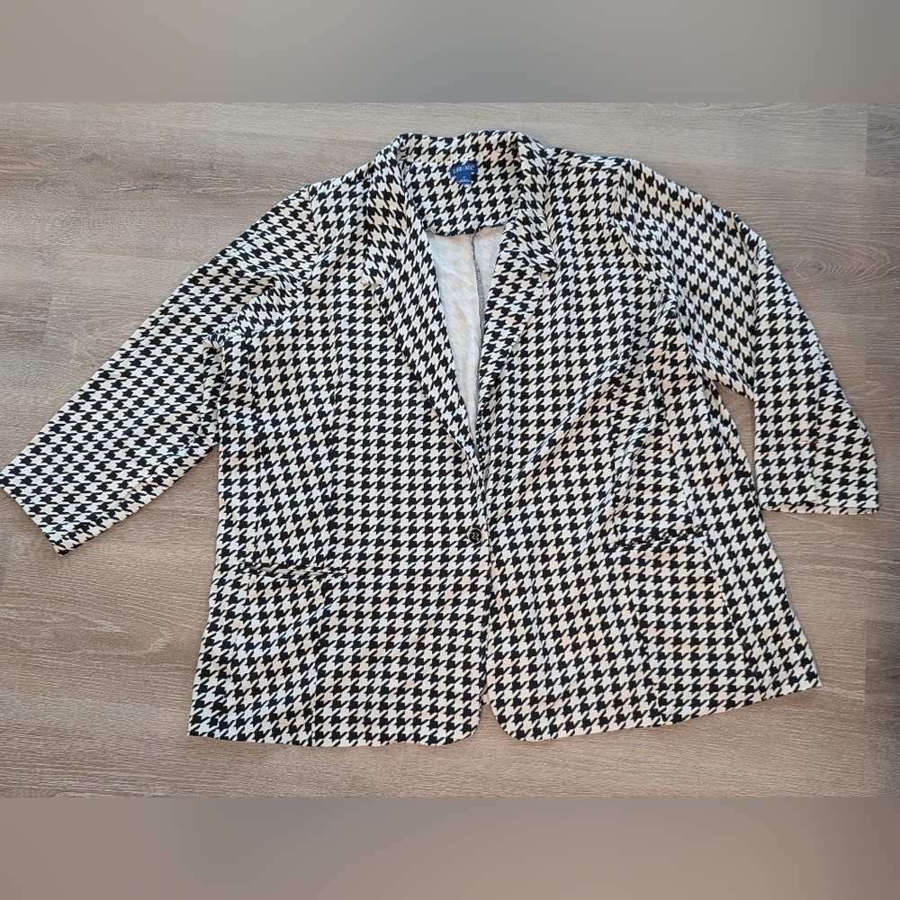 Houndstooth blazer/jacket